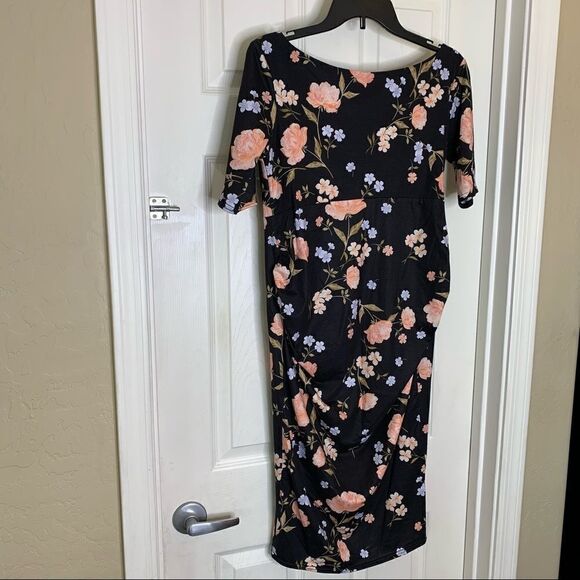 ASOS Floral Maternity Dress Size 6 - Picture 3 of 10